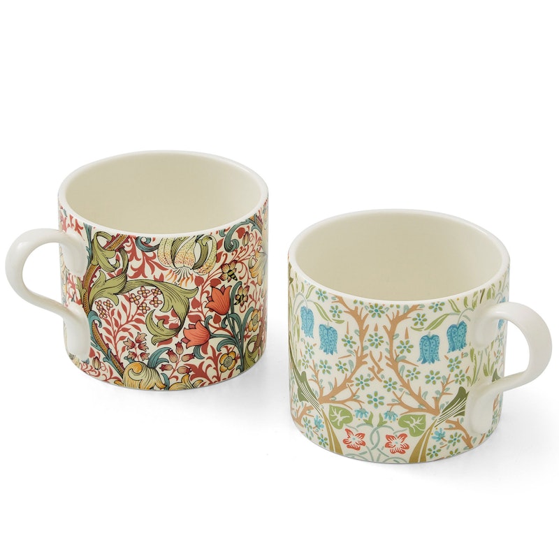 Morris & Co Tasse 2-er Set, Blackthorn & Golden Lily