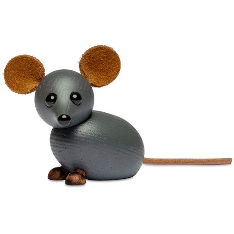 The House Mouse Holzfigur