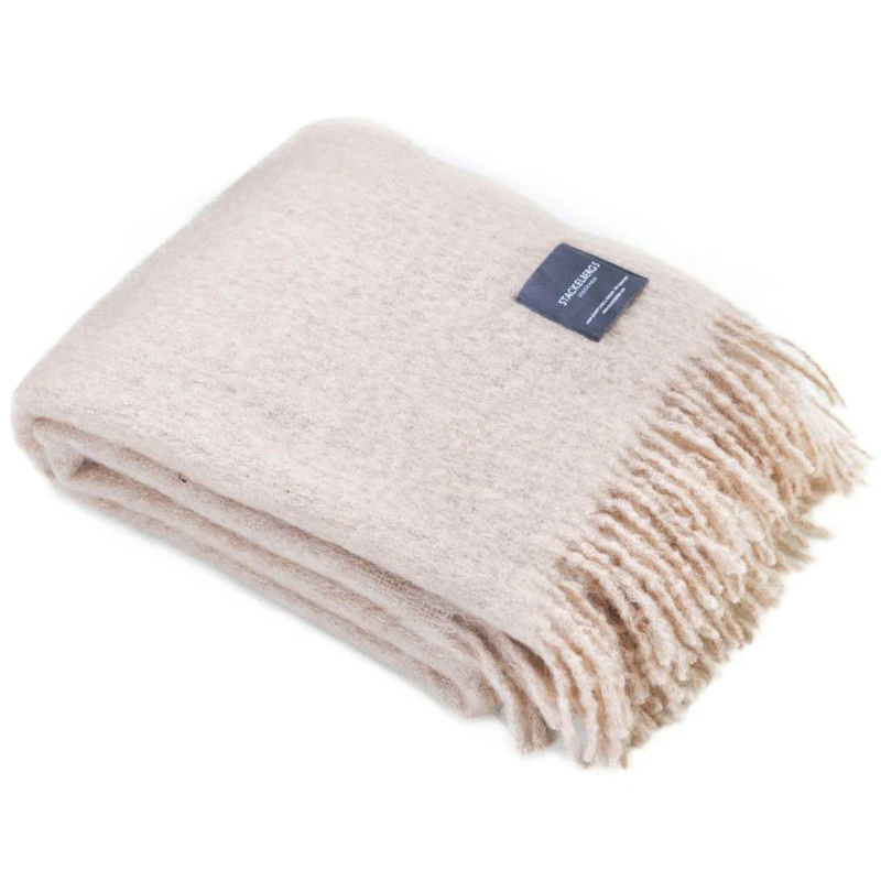 Mohair Blanket 130x170 cm, Sand
