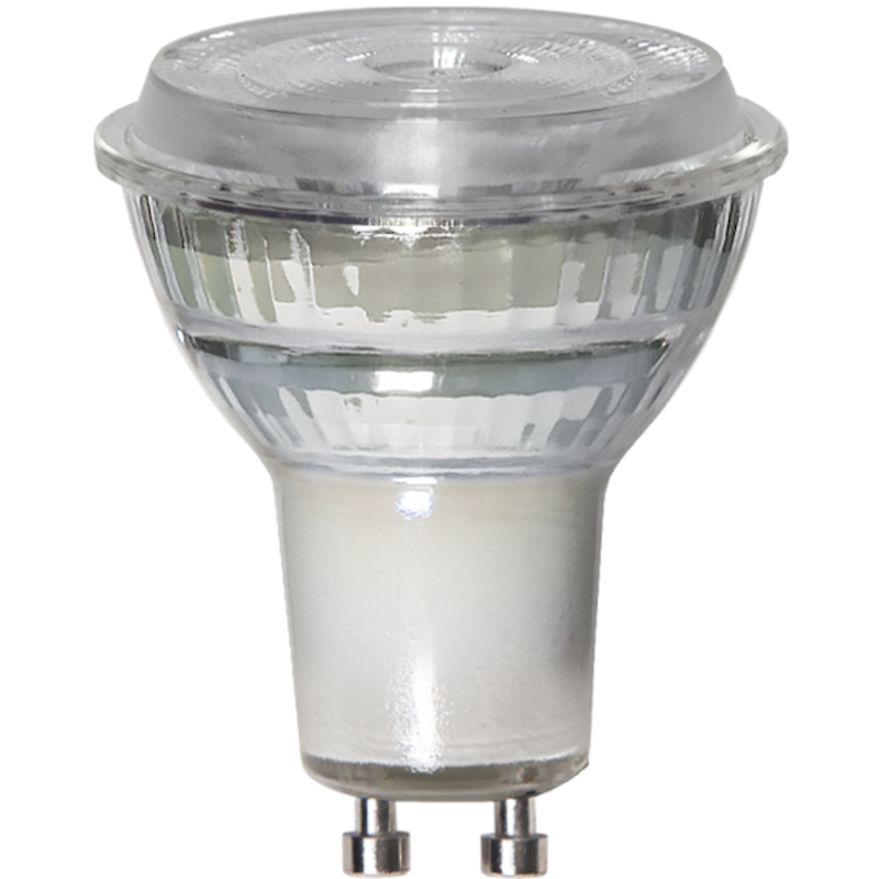 LED Lichtquelle GU10/MR16 5,2W 345lm 3000K Dimmbar, Transparent