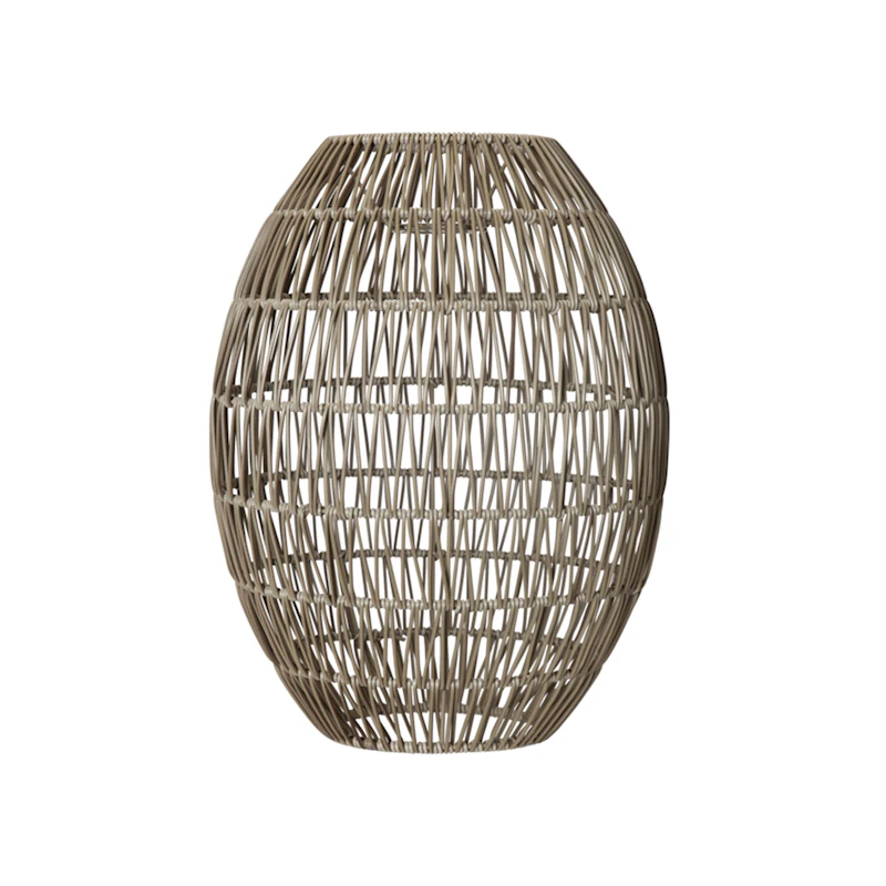 Linde Lampshade 30 cm, Grey Beige