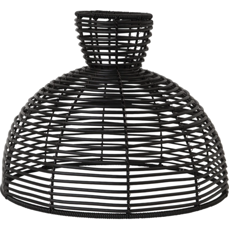 Runde Lampshade Black, 295 mm