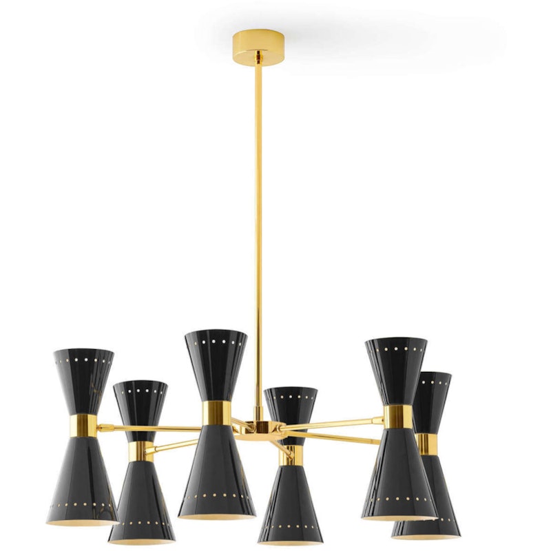 Megafono 6 Pendant, Black