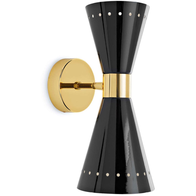Megafono 2 Wall Lamp, Black