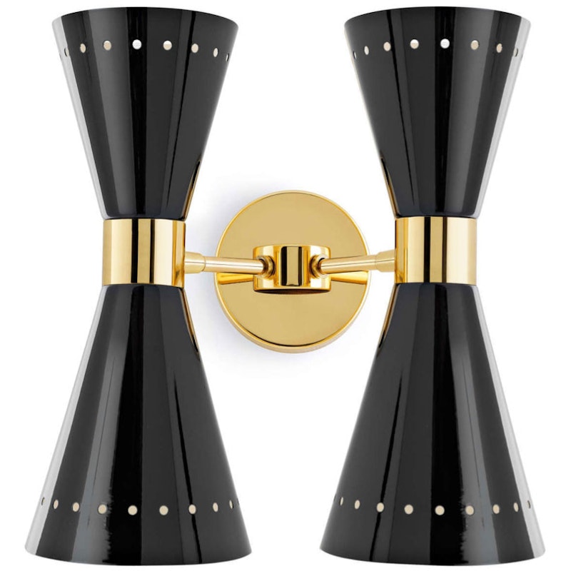 Megafono 4 Wall Lamp, Black