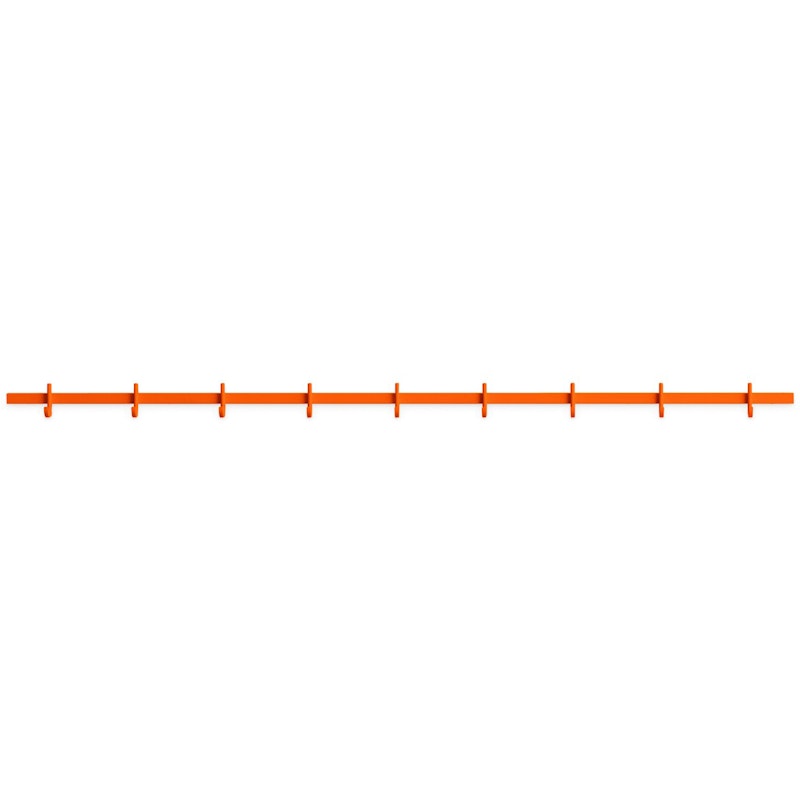 Relief Hook Rail 123 cm, Orange