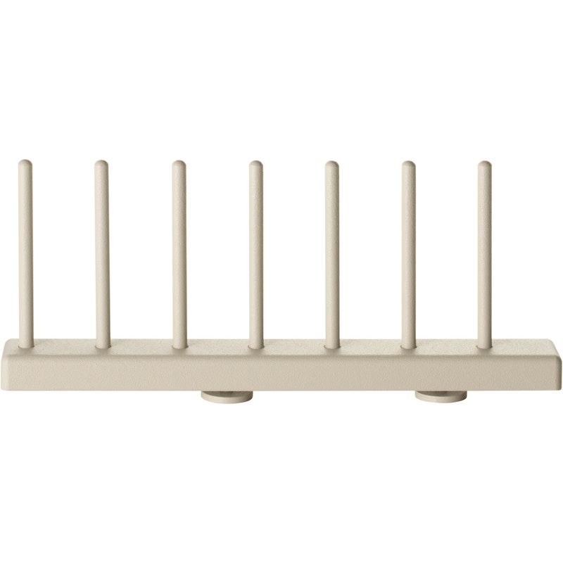 String Geschirrständer 2,5x20x7,7 cm 2-er Set, Beige