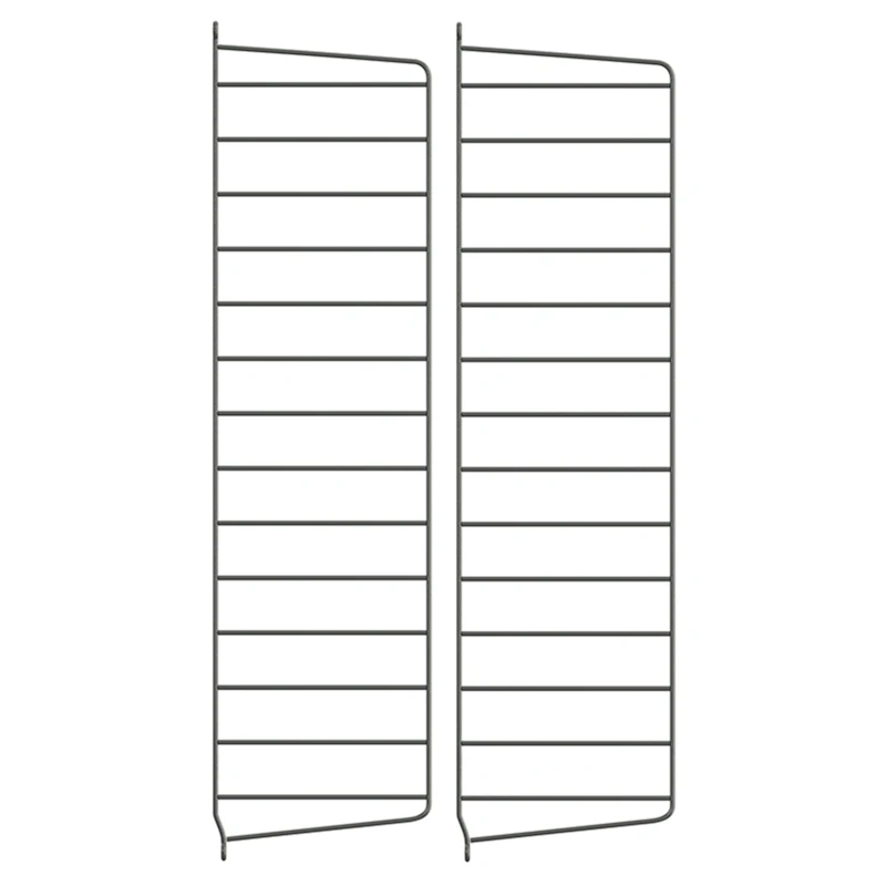 String Panels 20x75 cm 2-pack, Dark Grey