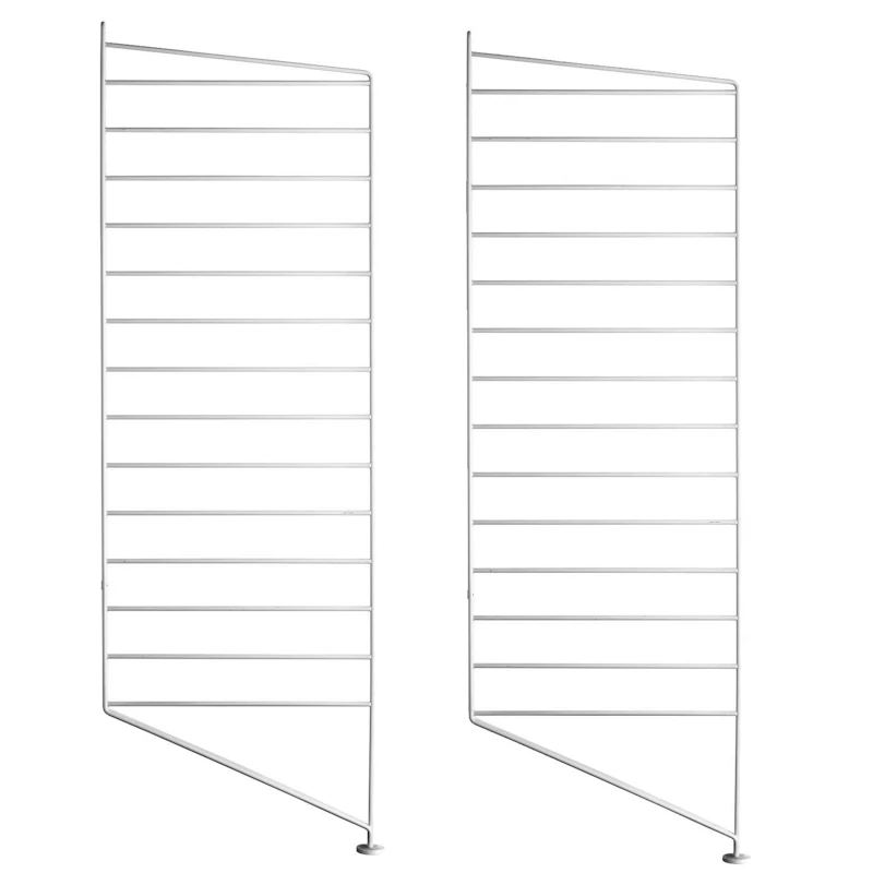 String Panels Floor 30x85 cm 2-pack, White