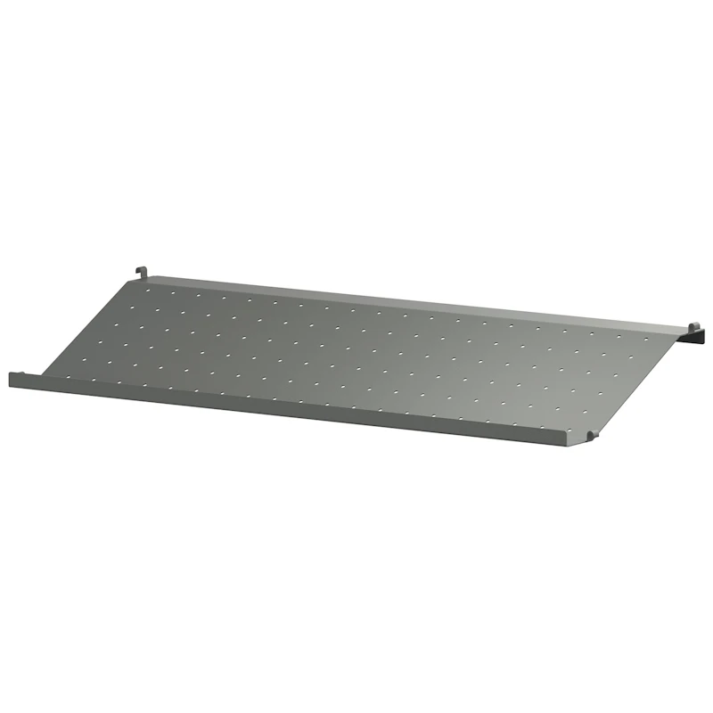 String Shoe Shelf 30x78 cm, Dark Grey