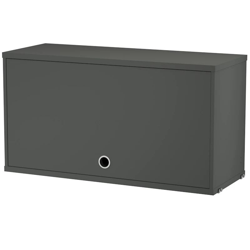 String Top Cabinet, Dark Grey