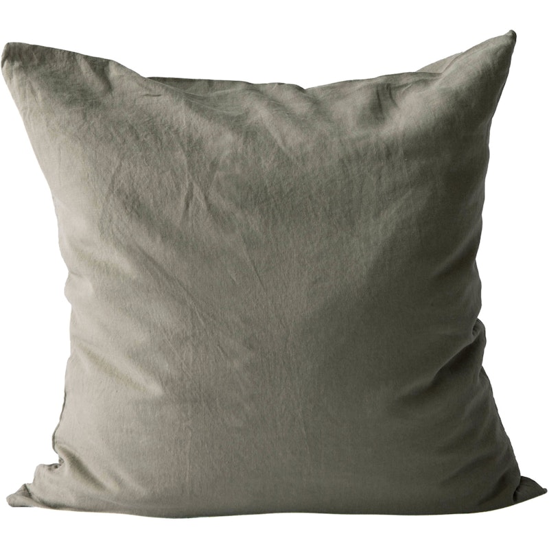 Linen Kissenbezug 65x65 cm, Olive