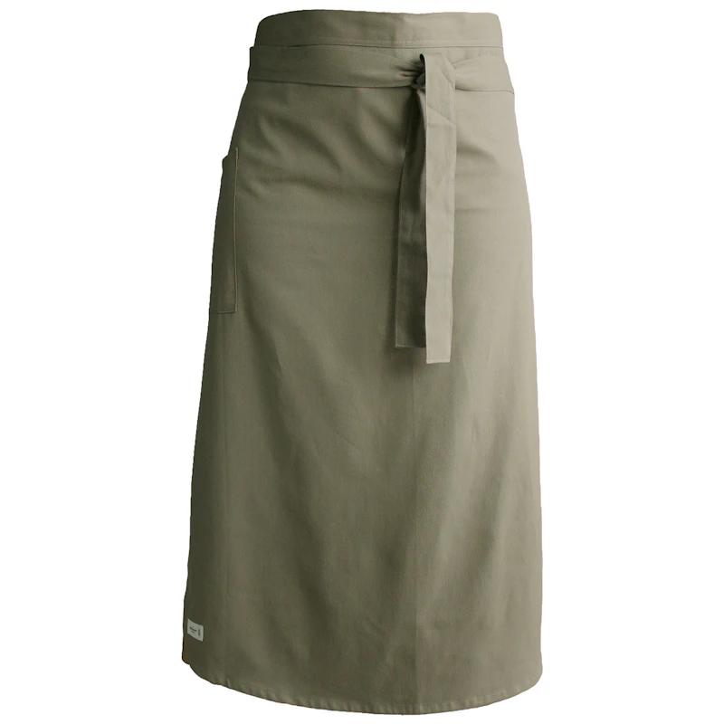 Waist Apron Cotton, Clay