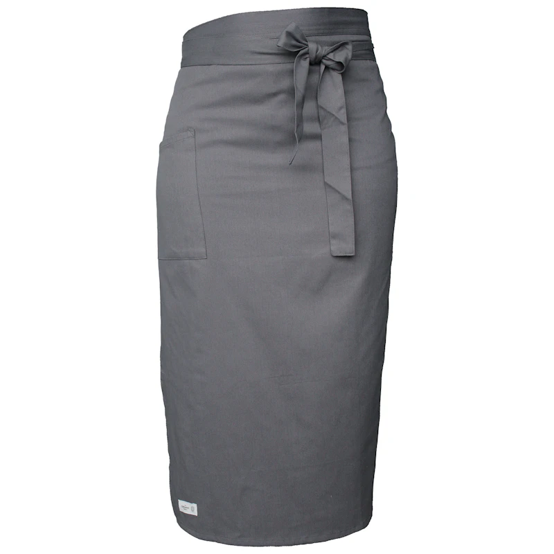 Waist Apron Cotton, Dark Grey