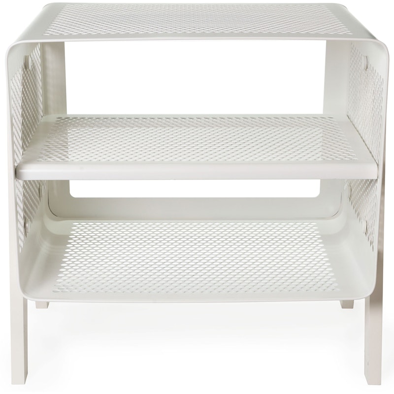 Floor Shoe Rack 50x35x50 cm, White