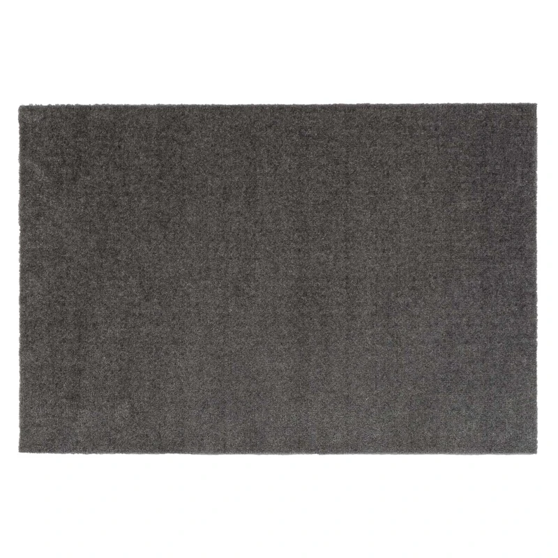 Unicolor Door Mat Steel Grey, 60x90 cm