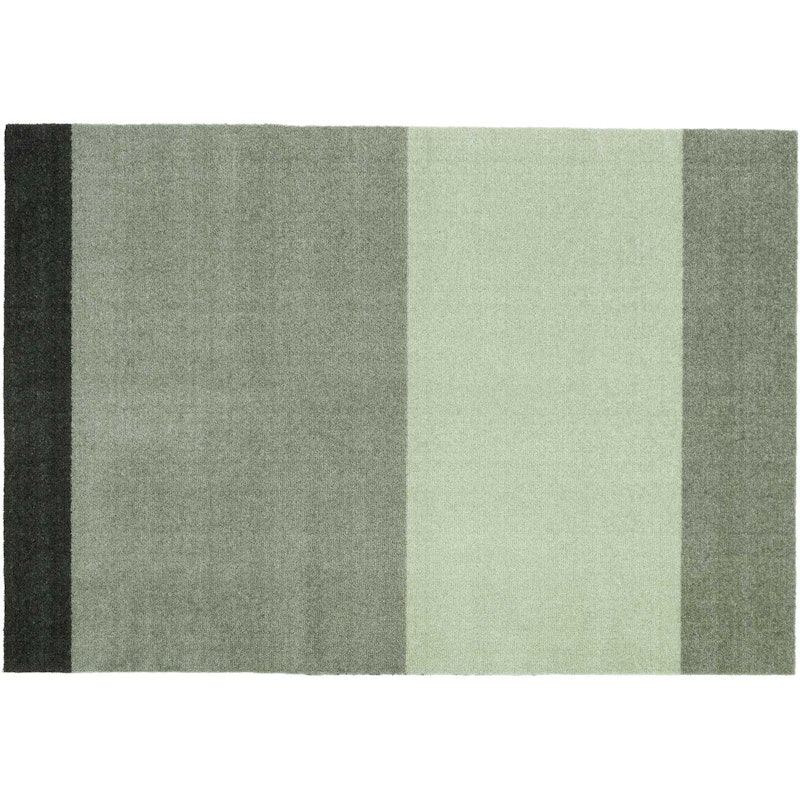 Stripes Teppich Hellgrün / Dunkelgrün, 90x130 cm