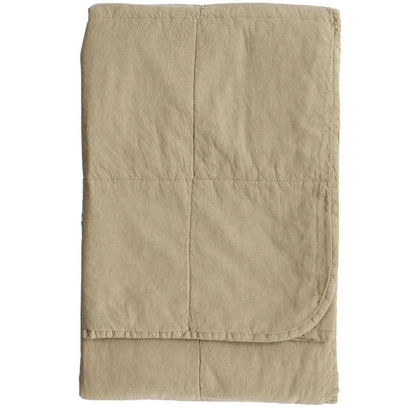 Stay Bedspread 260x260 cm, Khaki