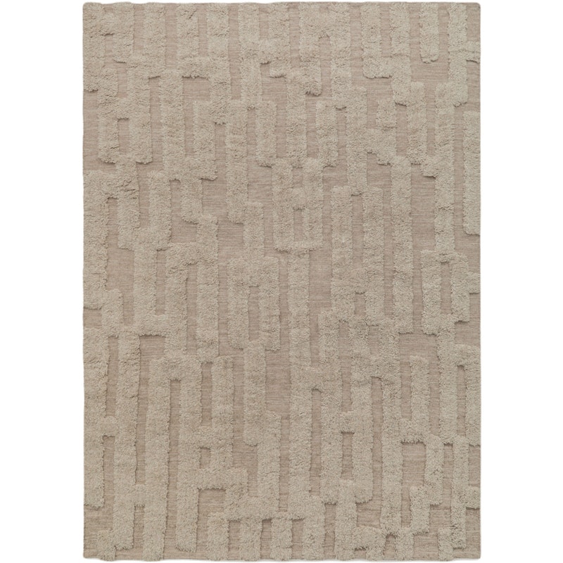 Bielke Wollteppich 160x230 cm, Beige Melange