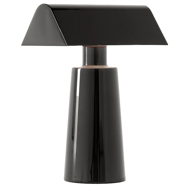 Caret MF1 Table Lamp Portable, Anthracite
