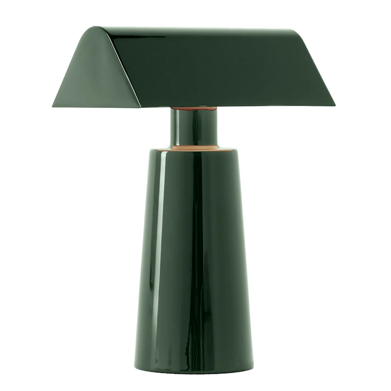 Caret MF1 Table Lamp Portable, Forest