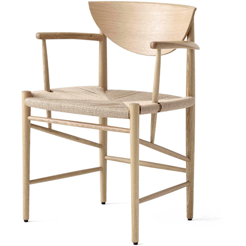Drawn HM4 Chair, Oiled oak