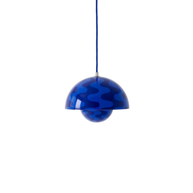 Flowerpot VP1 Pendant, Cobalt Blue / Twilight Blue