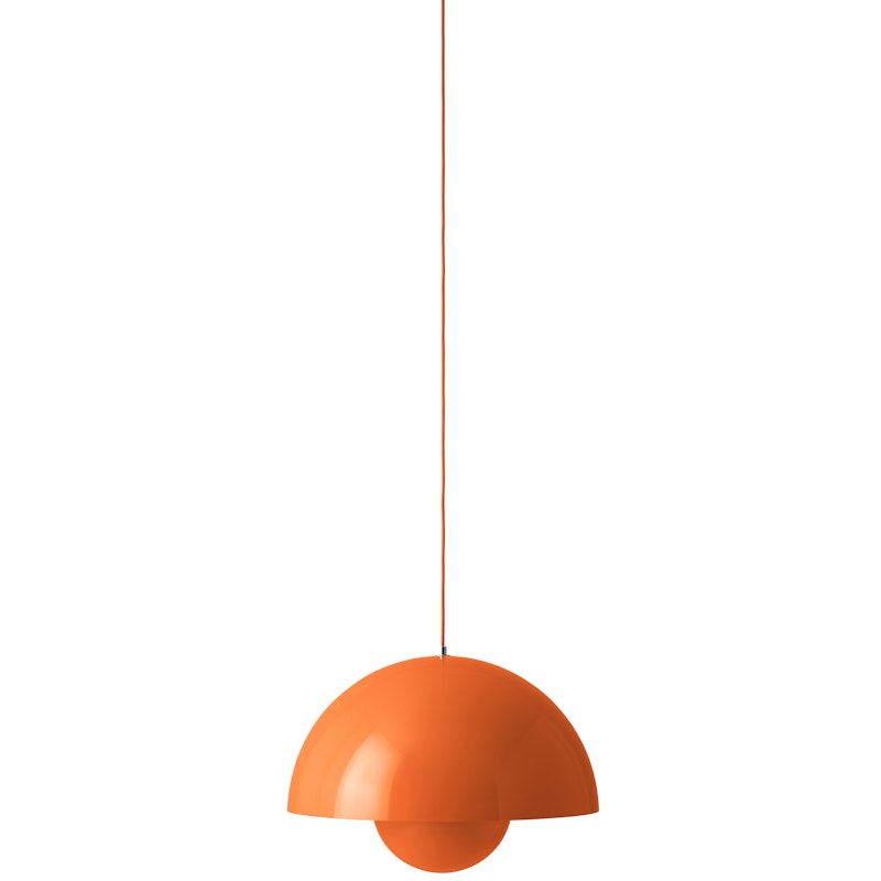 Flowerpot VP2 Pendant, Zesty Orange