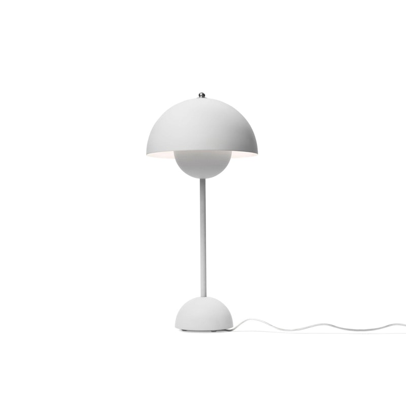 Flowerpot VP3 Table Lamp, Matt Light Grey
