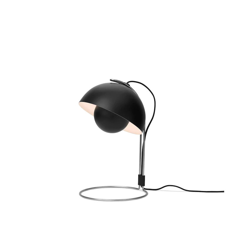 Flowerpot VP4 Table Lamp, Matt Black