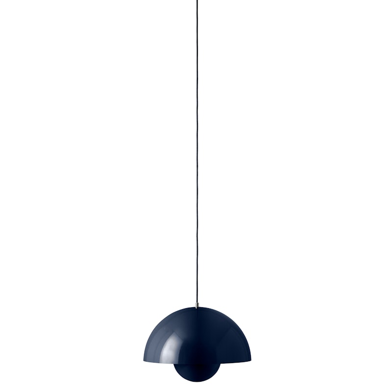 Flowerpot VP7 Pendant, Steel Blue
