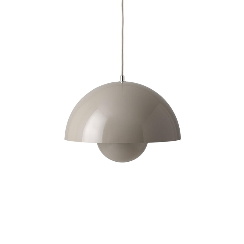 Flowerpot VP7 Pendant, Grey Beige