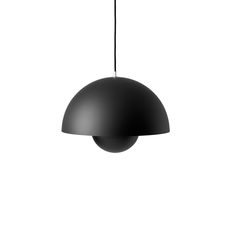 Flowerpot VP7 Pendant, Matt Black