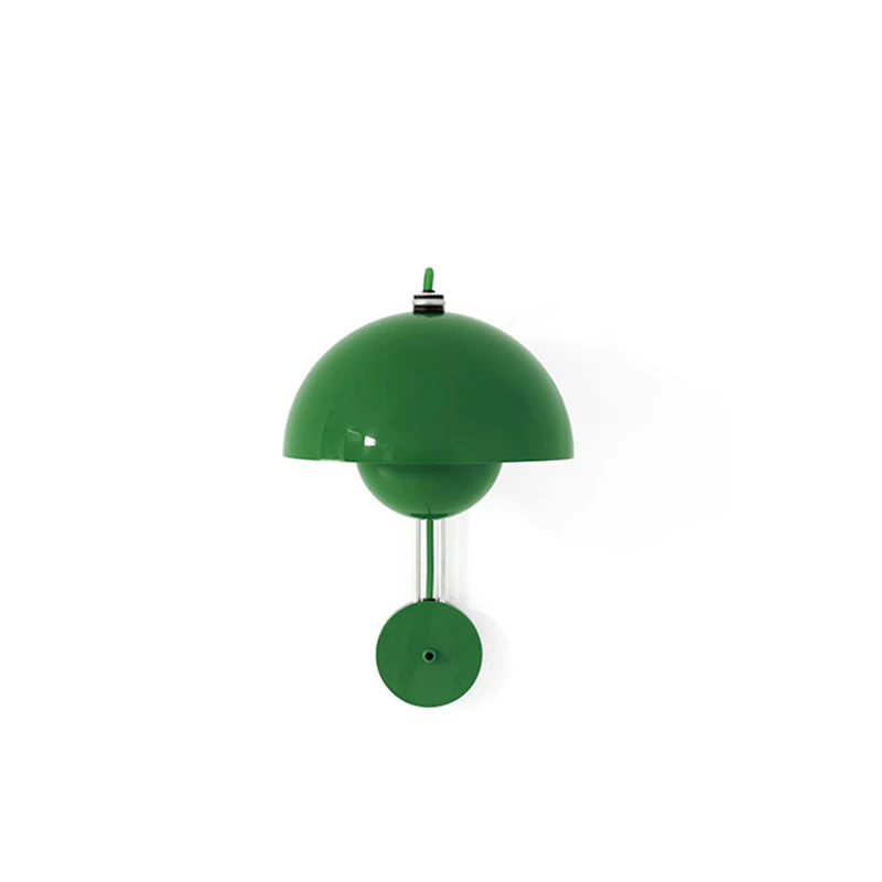 Flowerpot VP8 Wall Lamp, Signal Green