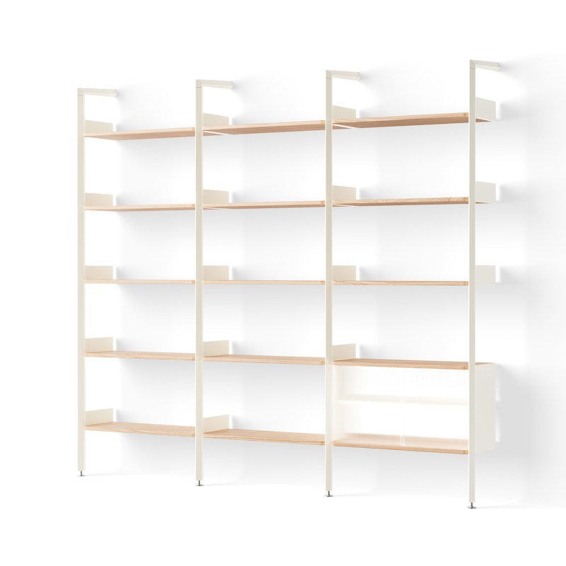 Rombe IF1/IF4/IF6 Shelving System Config H, Oak