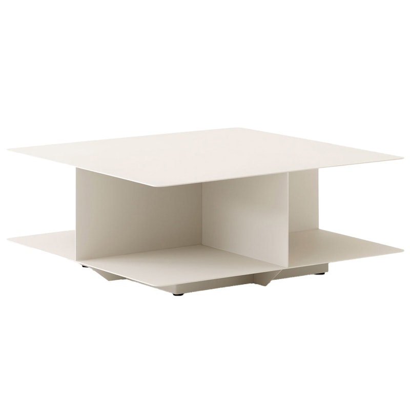 Develius EV3 Coffee Table 89x89 cm, Ivory