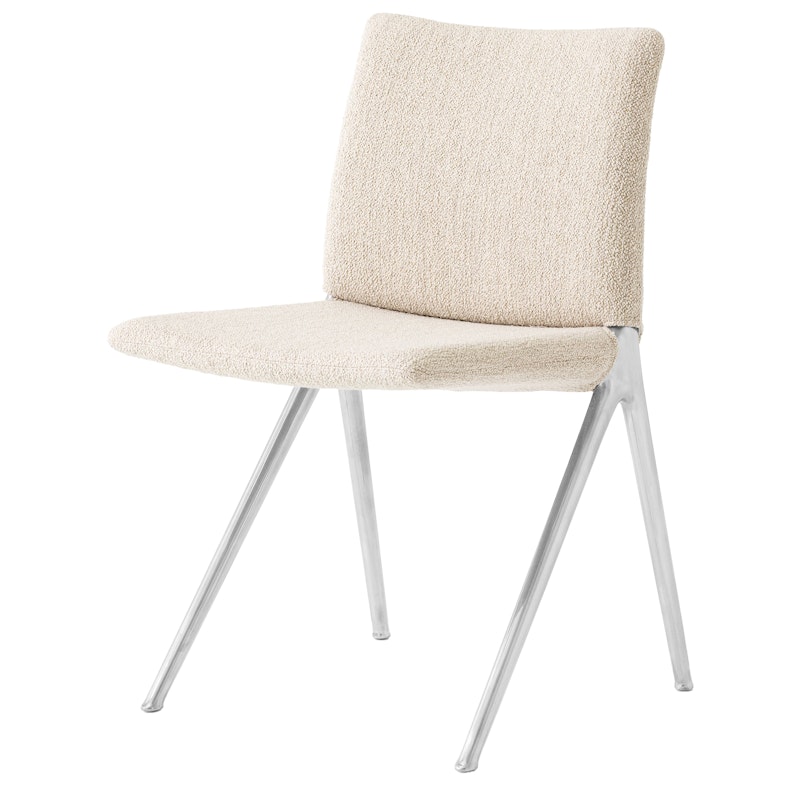 Kape IF7 Dining Chair, Aluminium / Barnum 101