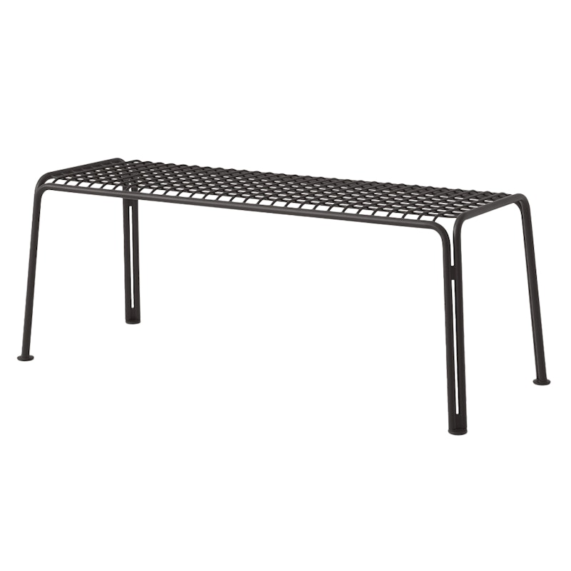 Thorvald SC112 Bench Outdoor, Warm Black