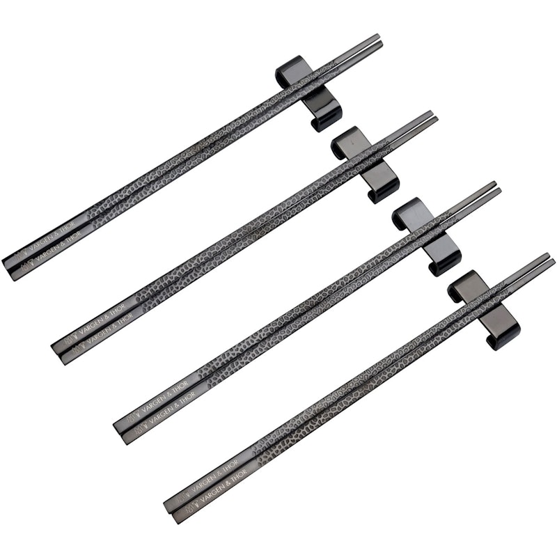 Kito Chopsticks 4-pack, Black