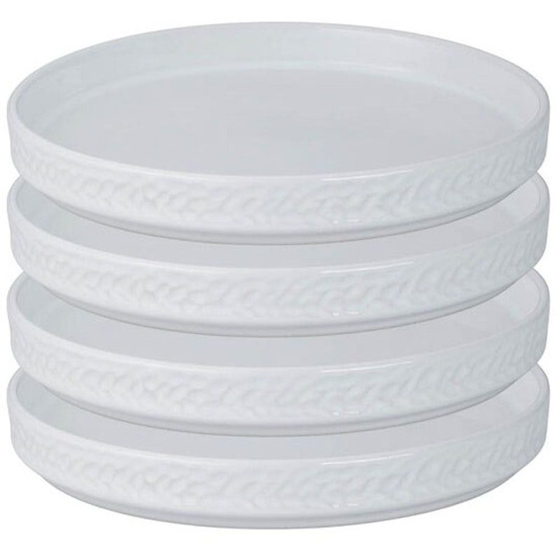 Servisen C Plate 17,2 cm 4-pack, White