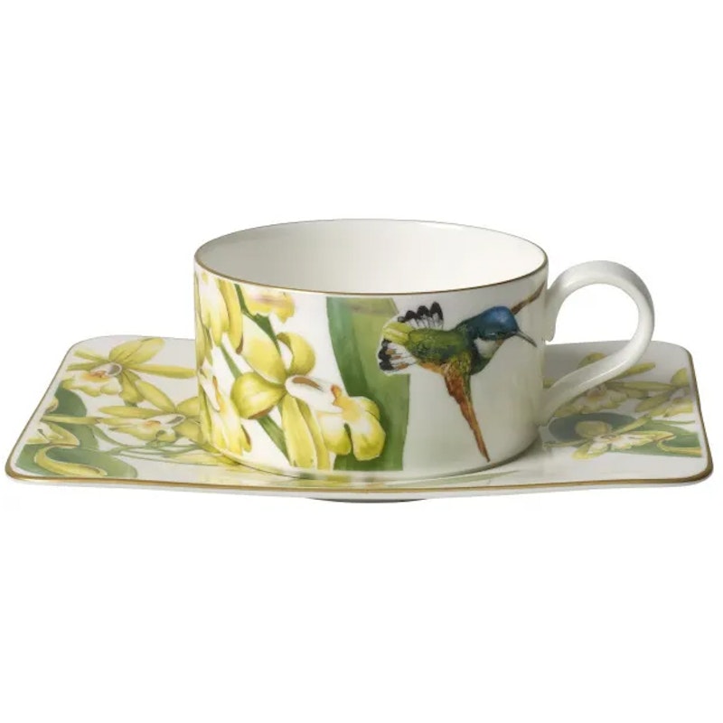 Amazonia Teetasse mit Unterteller