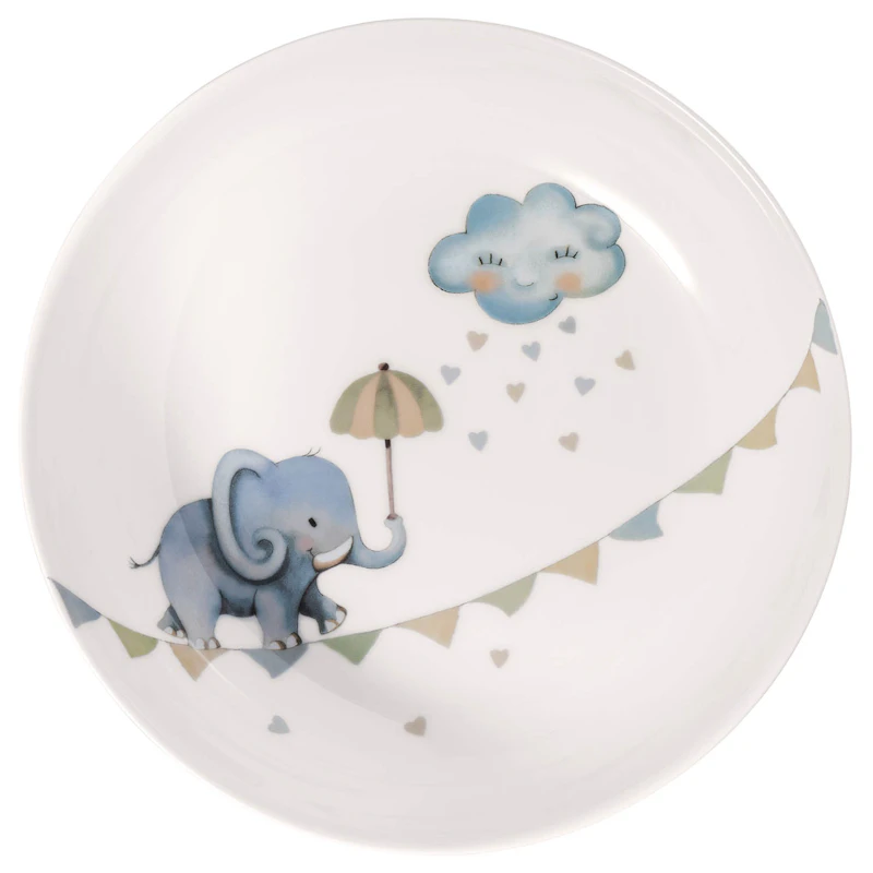 Boho Kids Children’s soup plate 18 cm, Blue