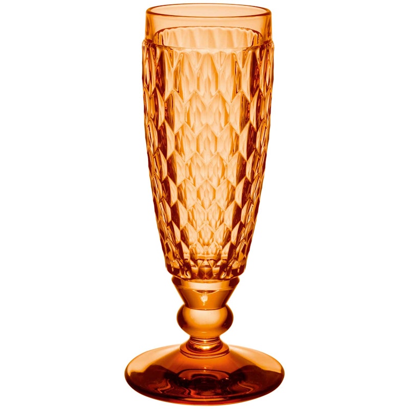 Boston Coloured Champagnerglas 12 cl, Aprikosenfarben