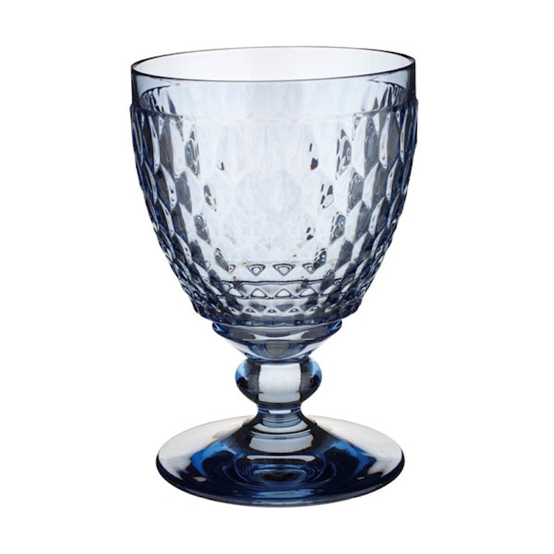 Boston Coloured Wasserglas 35 cl, Blau