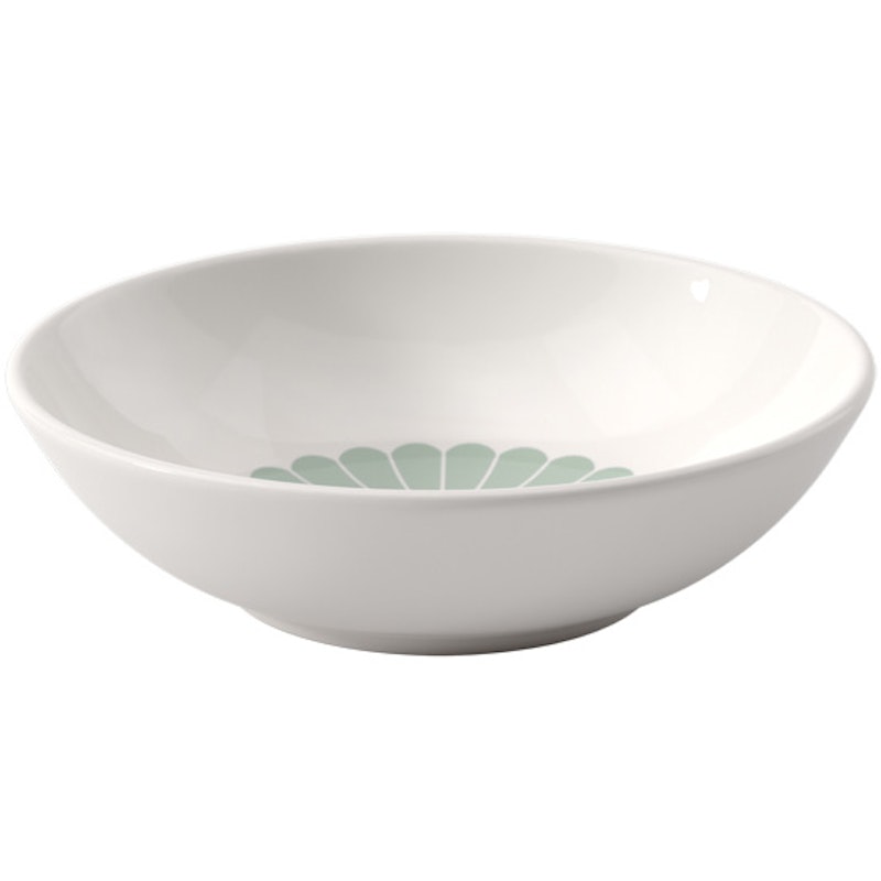 Fleur Dessert Bowl 13 cm, Vert