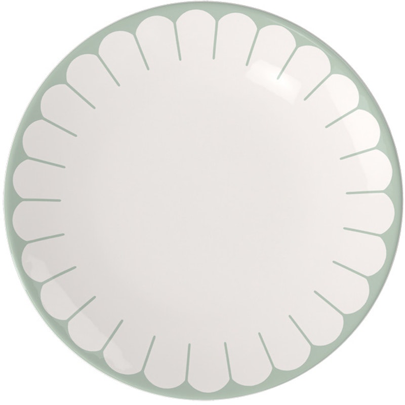 Fleur Dinner Plate 26,5 cm, Vert