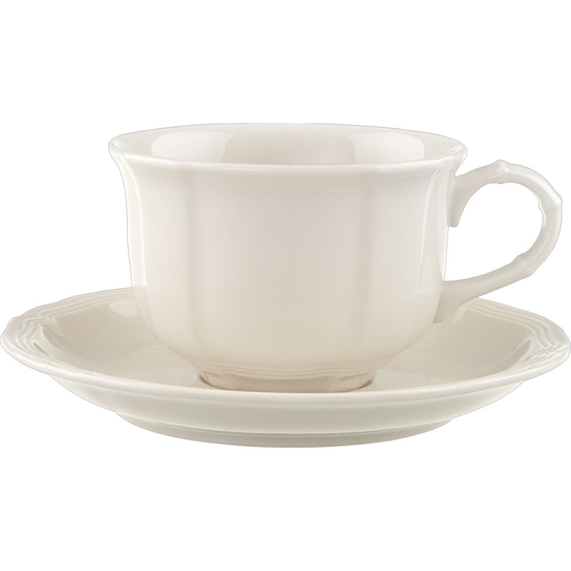 Manoir Teetasse mit Unterteller