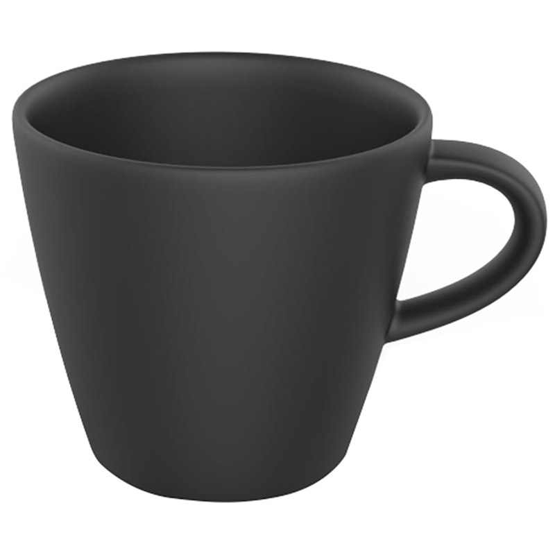 Manfucature Rock Kaffeetasse, Schwarz 22 cl