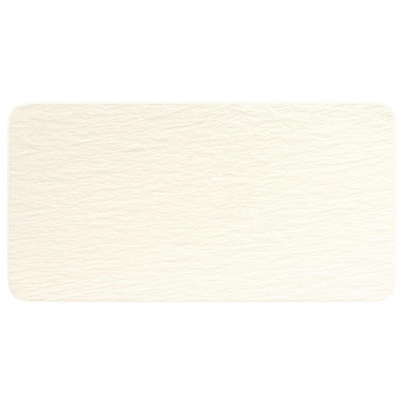 Manufacture Rock Serving Plate, White 35 cm