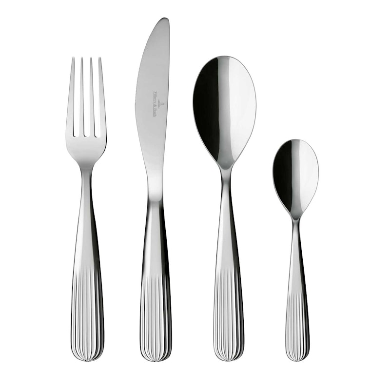 Rose Garden Cutlery Set, 24 Pieces